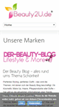 Mobile Screenshot of beauty2u.de