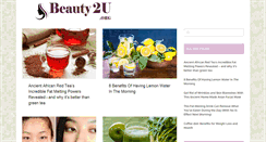 Desktop Screenshot of beauty2u.org